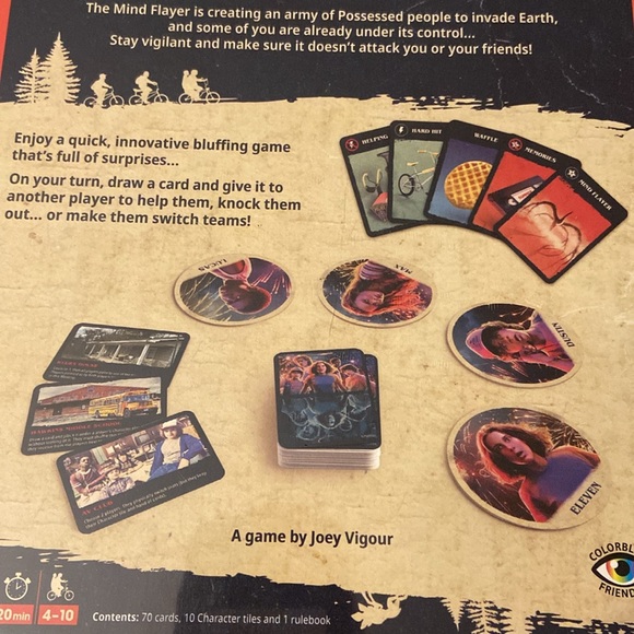 Netflix Stranger Things Attack Of The Mind Flayer Game By Repos Production “New” - Picture 3 of 4